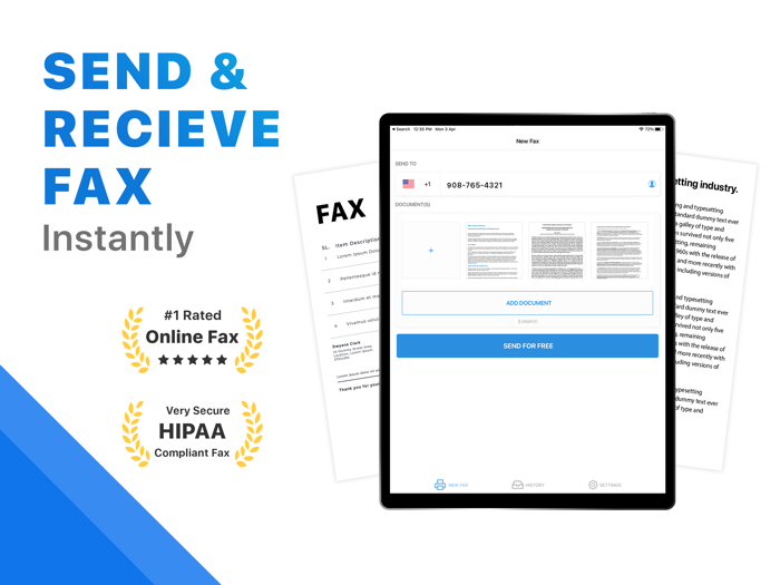 Fax App to Send Documents
