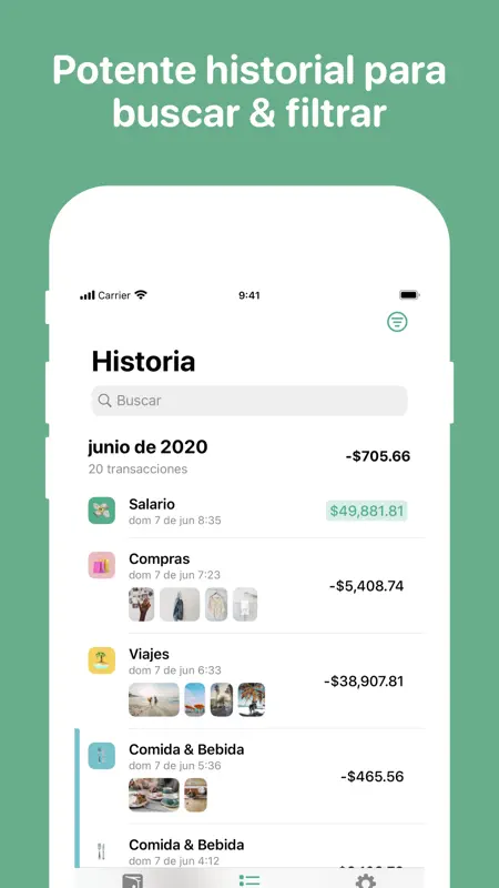 Fin - Presupuesto y gastos screenshot 4 of 9