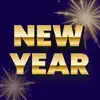 Happy New Year Animated contact information