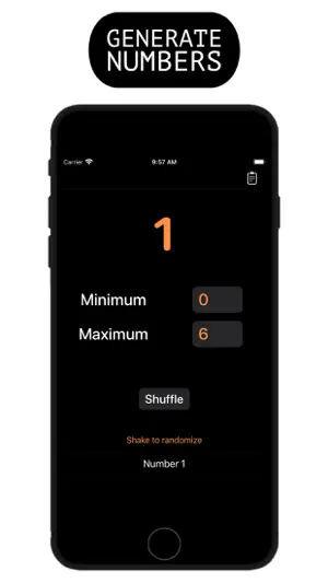 Randomize: Numbers and Rules screenshot 2