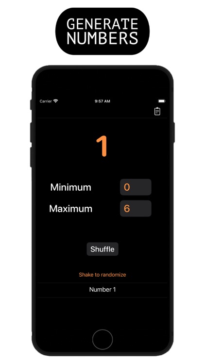 Randomize: Numbers and Rules