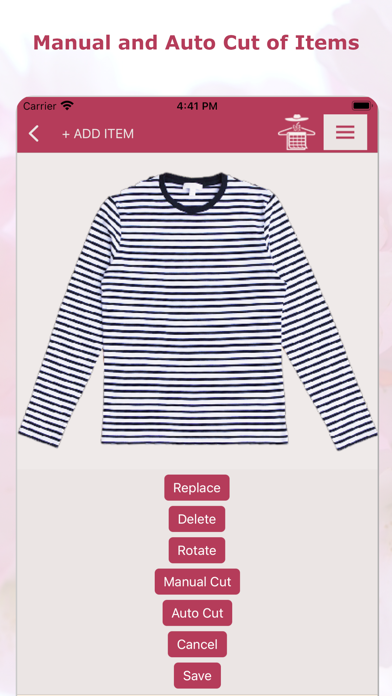 UByDesign Digital Wardrobe Screenshot
