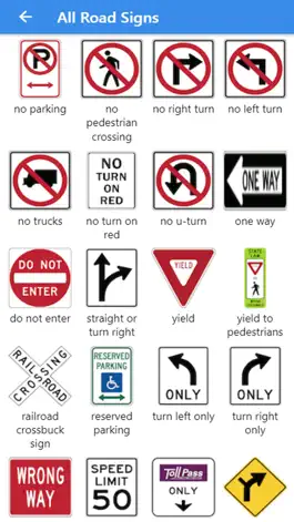 Game screenshot Practice Test USA & Road Signs mod apk