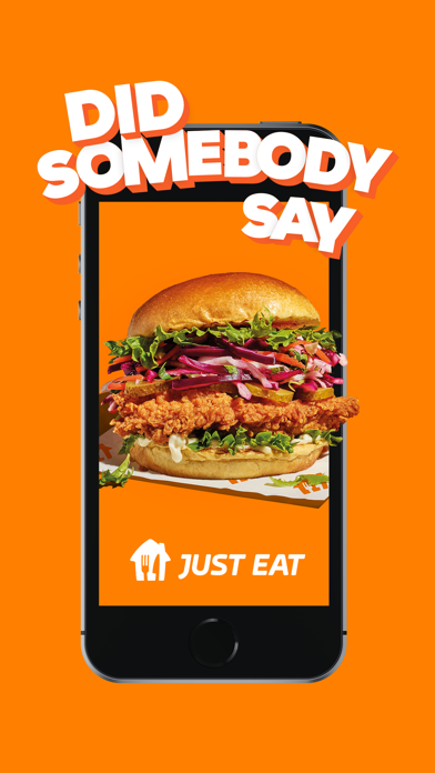 Screenshot #1 pour Just Eat - Livraison de plats