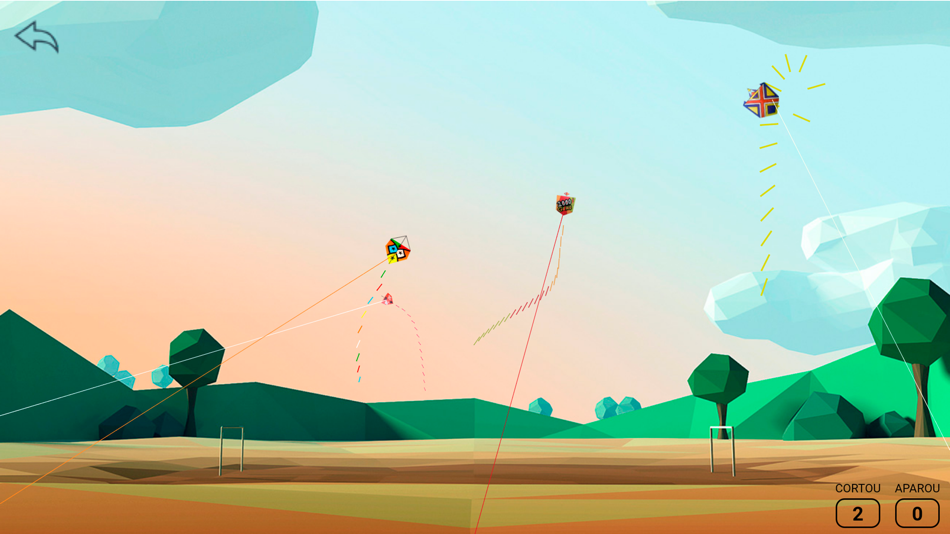 #5. Kite Fighting (iOS) 由: Rafael Mayworn