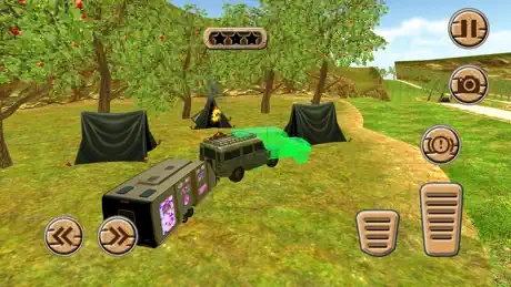 Picnic Camper Van 3D Drive Day