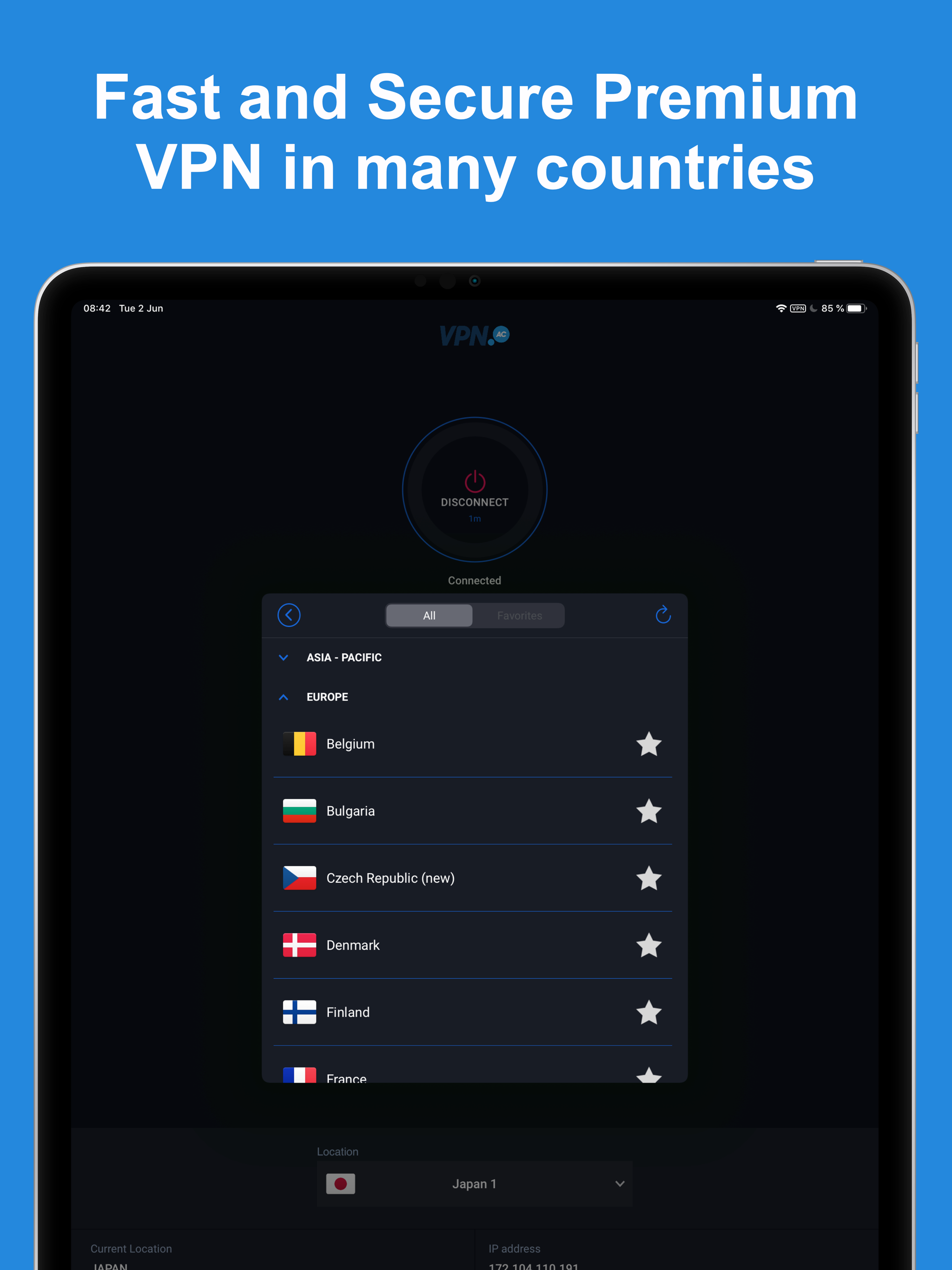 VPN.AC - Premium VPN screenshot 4