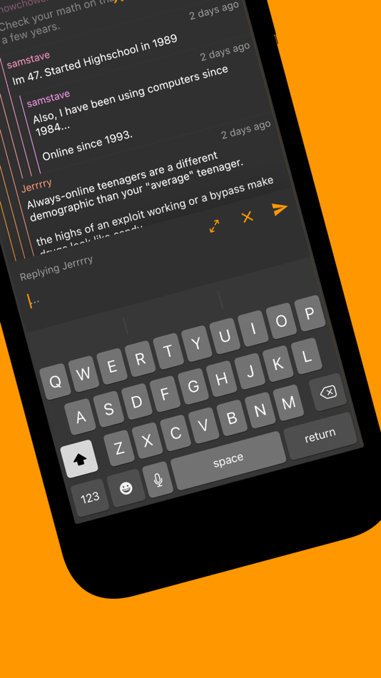 #6. Hacki for Hacker News (iOS) By: Jiaqi Feng