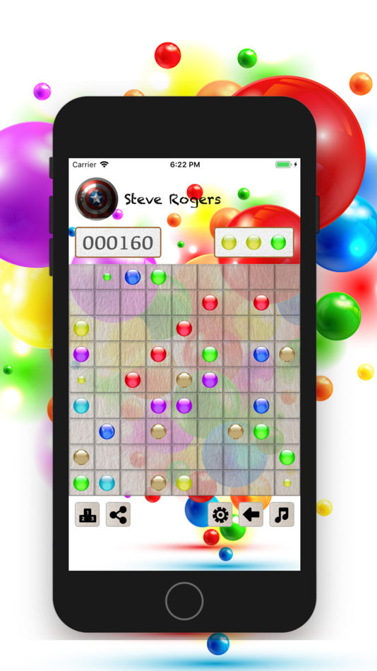 #1. iLines - Color Balls (iOS) 由: Tien Nguyen Viet