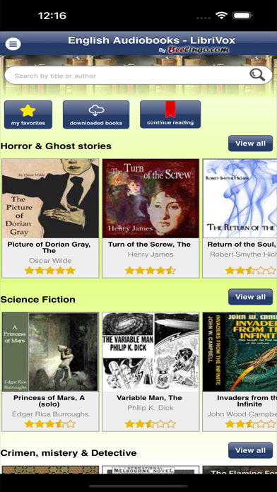 English Audiobooks (Premium) Screenshot