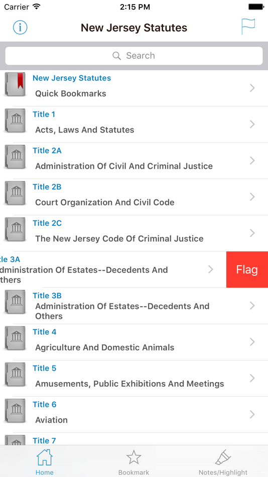 NJ Laws New Jersey Statutes - 9.240411 - (iOS)