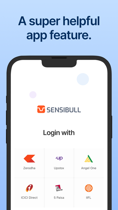 Sensibull for Options Trading Screenshot