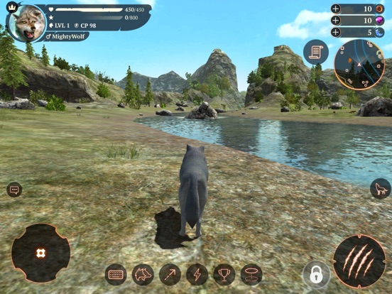 The Wolf: Online RPG Simulator iPad app afbeelding 2