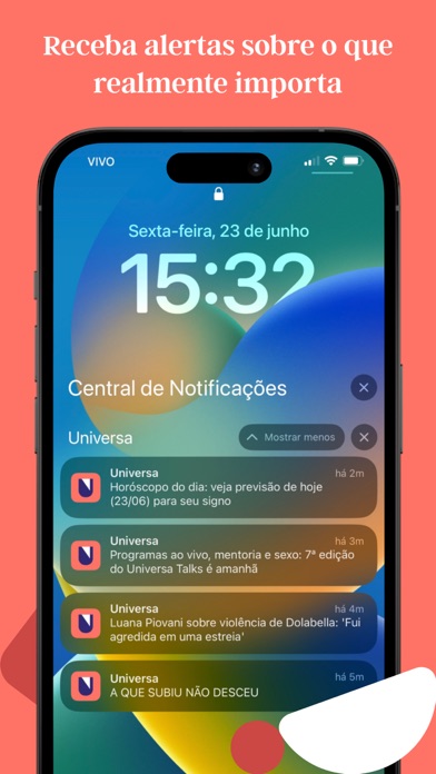 Universa – notícias para todas Screenshot