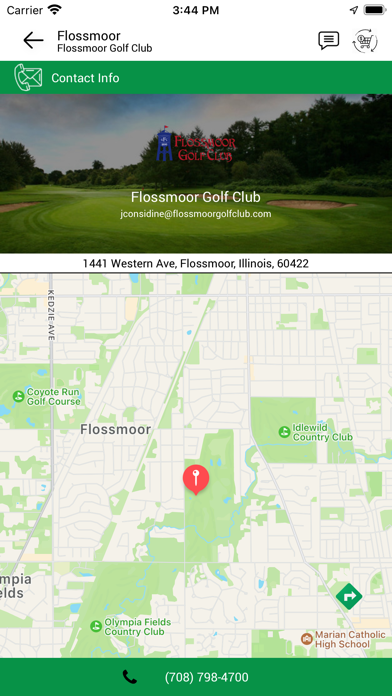 Flossmoor Golf Club Screenshot