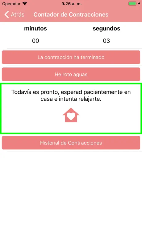 Contador de Contracciones