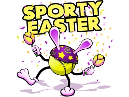 Easter Tennis Stickers