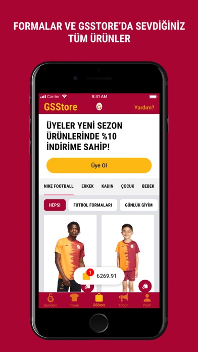 Galatasaray SK Screenshot