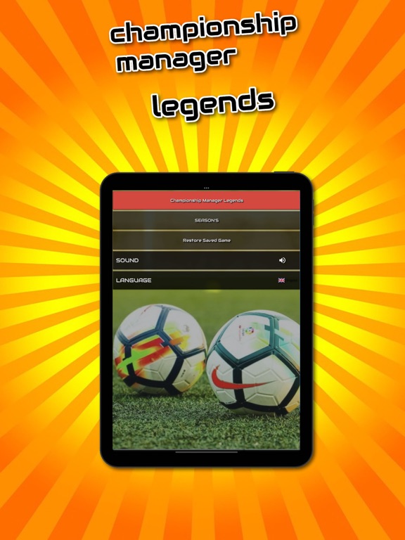 Screenshot #4 pour Championship Manager Legends