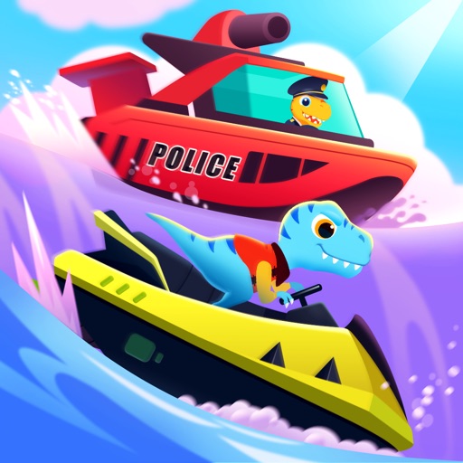 Dinosaur Police Games for kids Icon