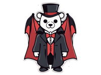 Dracula Teddy Bear