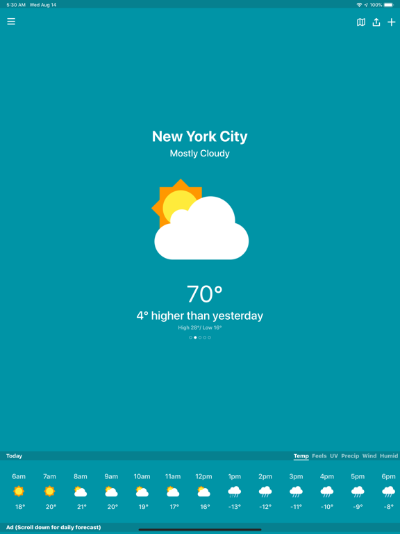 Weather Weather - Live Weather screenshot 2