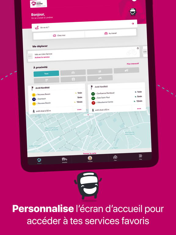 Compte Mobilité m2A iPad screenshot 4 - Travel app