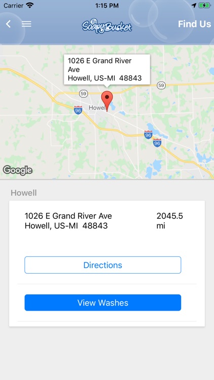 Soapy Bucket Car Wash