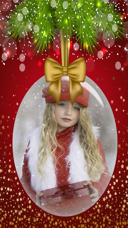 Winter Merry Xmas Photo Frames