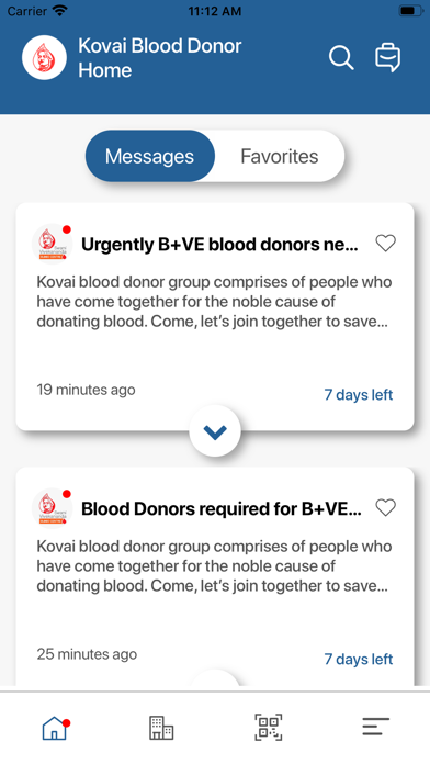 Kovai Blood Donor Screenshot