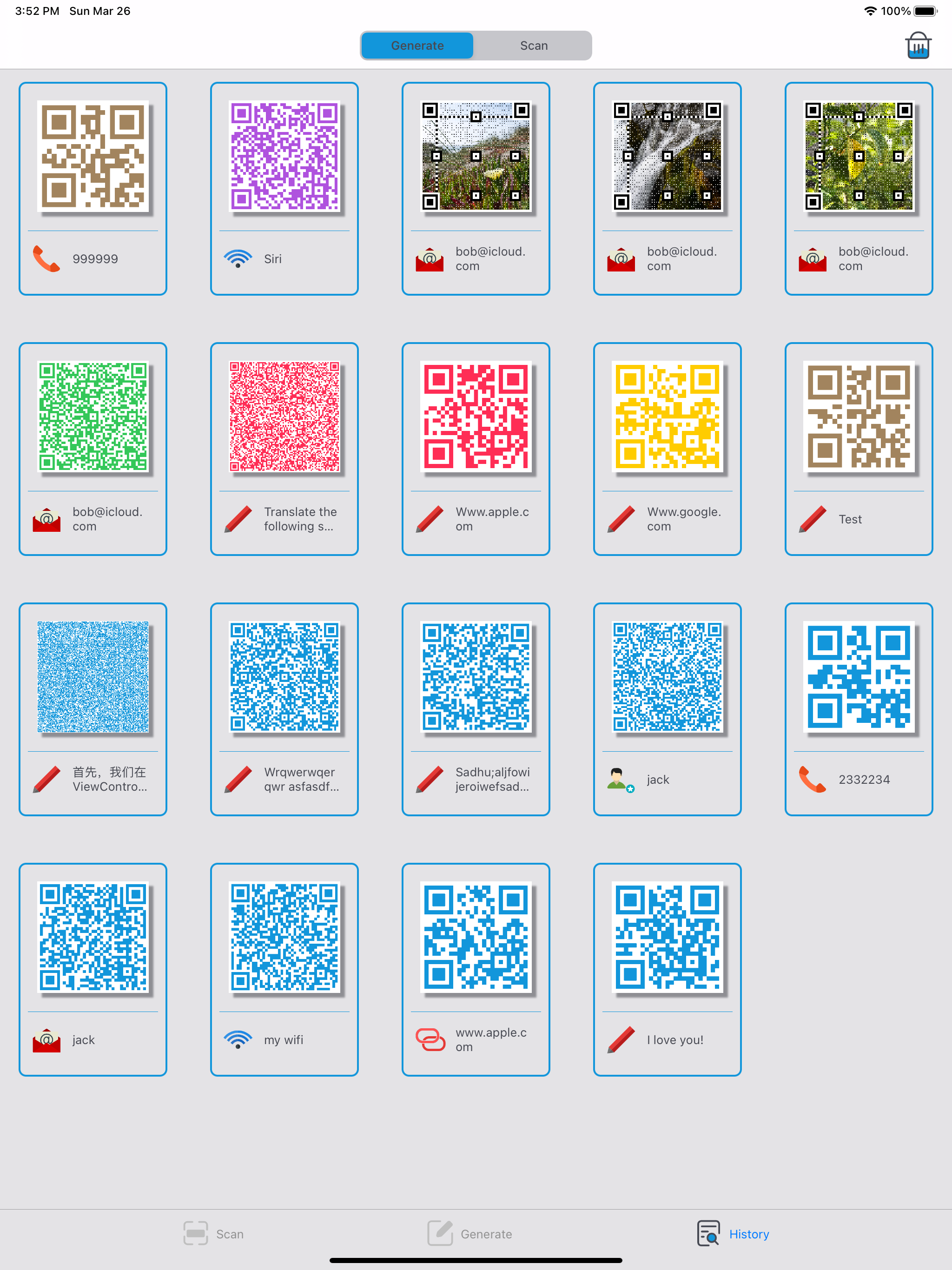 QR Generator-quick scanner