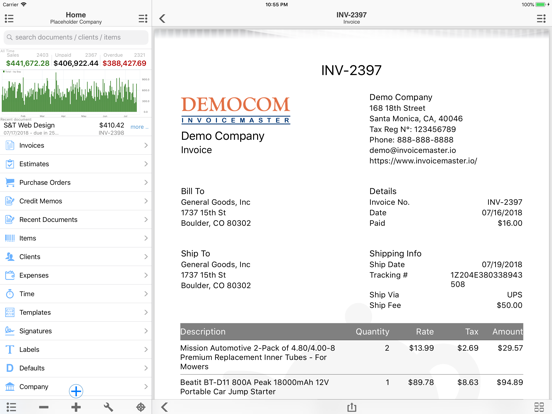 Screenshot #5 pour Invoice Maker: Invoice Master