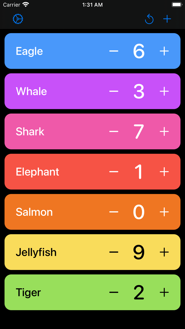 Point Counter - Scoreboard