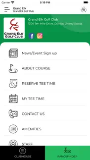 grand elk golf club iphone screenshot 1