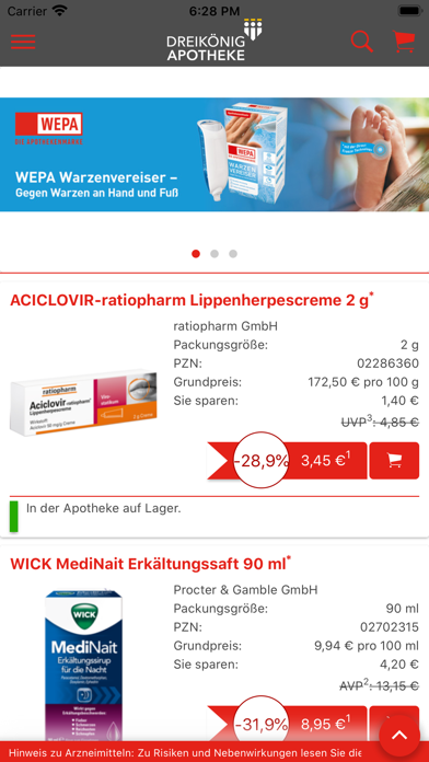Apotheke Dreikönig-Apotheke Screenshot