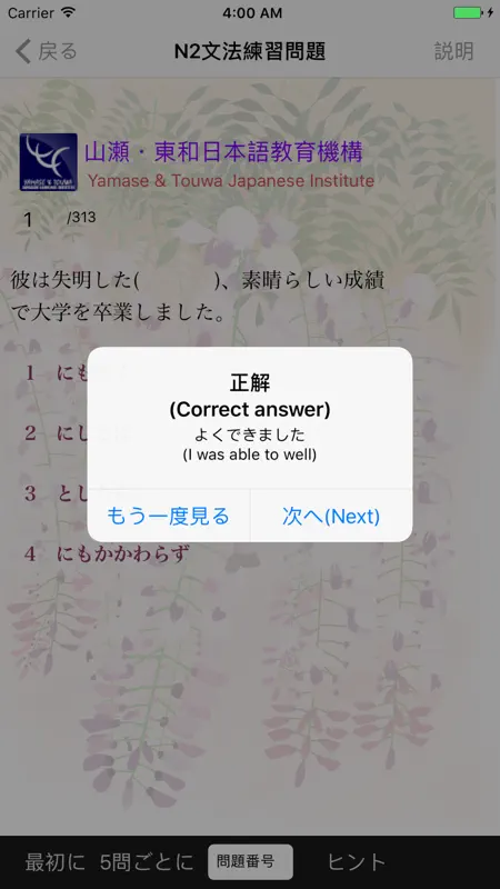 新しい日本語検定試験N2文法のまとめ screenshot 6 of 10