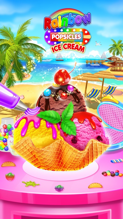 Ice Cream Popsicles Games screenshot-5