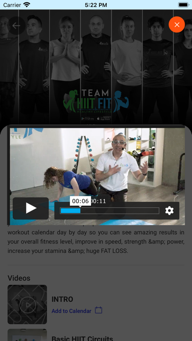 HIIT FIT: Transformation Screenshot