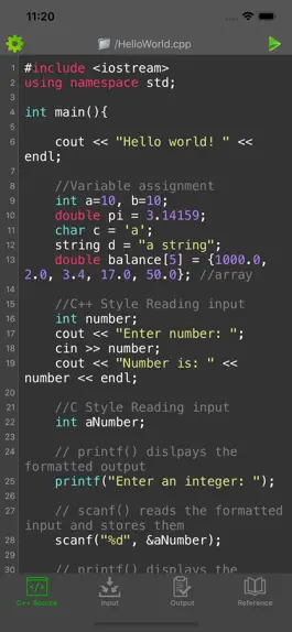 Game screenshot C/C++ Programming Compiler mod apk
