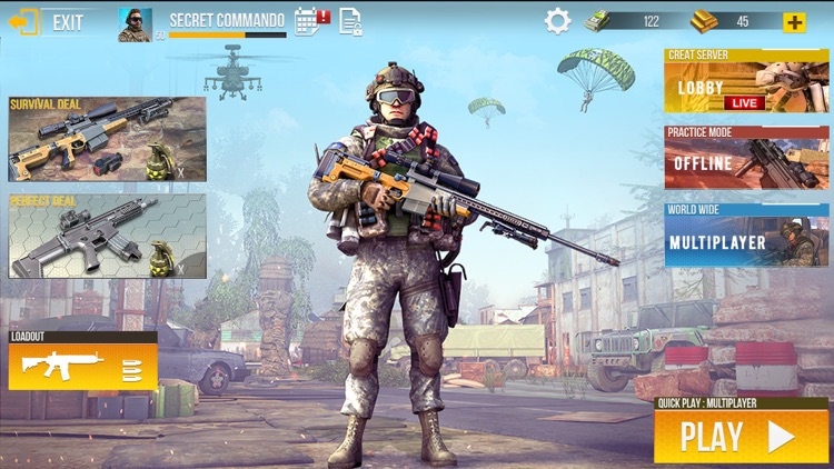 FPS Gun Shooting Games Online screenshot-7