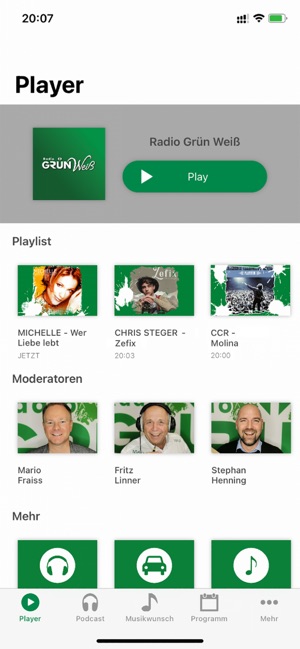 Radio Grün Weiß im App Store