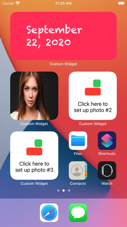 Custom Widgets - Photo & Text screenshot-4