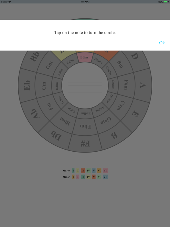 Screenshot #4 pour Circle Of Fifths Pro