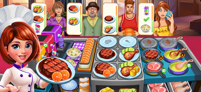 Cooking Star-Restaurant Games