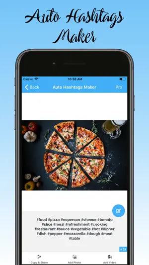 Auto Hashtag Maker Pro screenshot 1