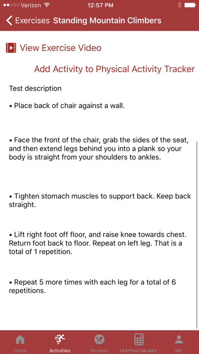 Eating Smart Being Active Screenshot