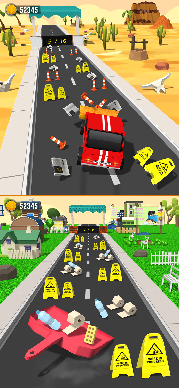 Trash Dumper Truck Simulator