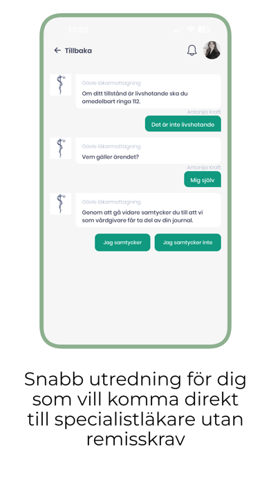 Gavle Lakarmottagning Screenshot