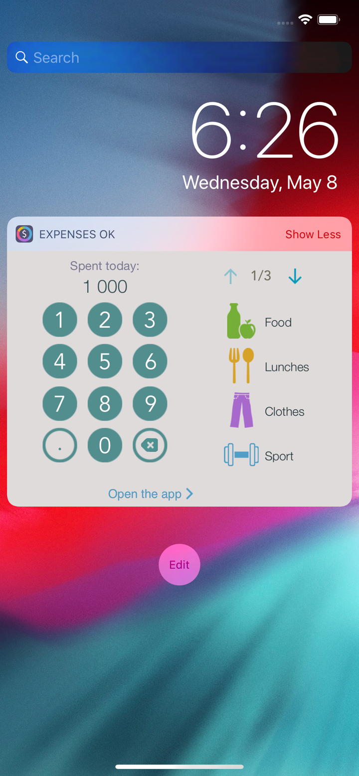 Expenses OK - expenses tracker screenshot 5