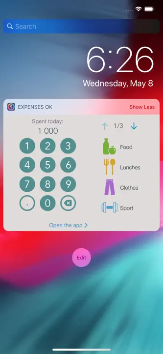 Expenses OK: Screenshot 5 von 5